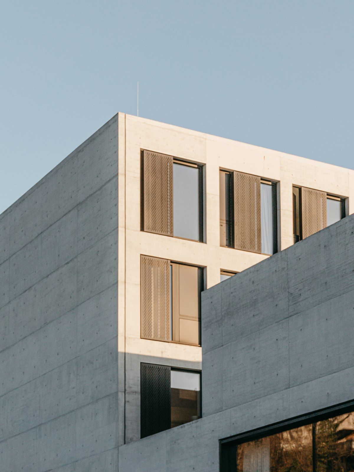 Modern commercial building